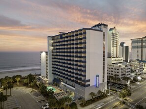 Exterior - Romantic Oceanfront Condo w/ Beach Access, King Bed, Onsite Bar & Restaurant! (Myrtle Beach)