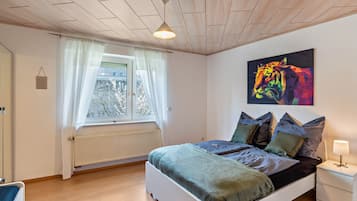 1 Schlafzimmer, kostenloses WLAN, Bettwäsche