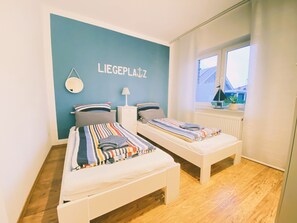 2 Schlafzimmer, Bügeleisen/Bügelbrett, kostenloses WLAN, Bettwäsche