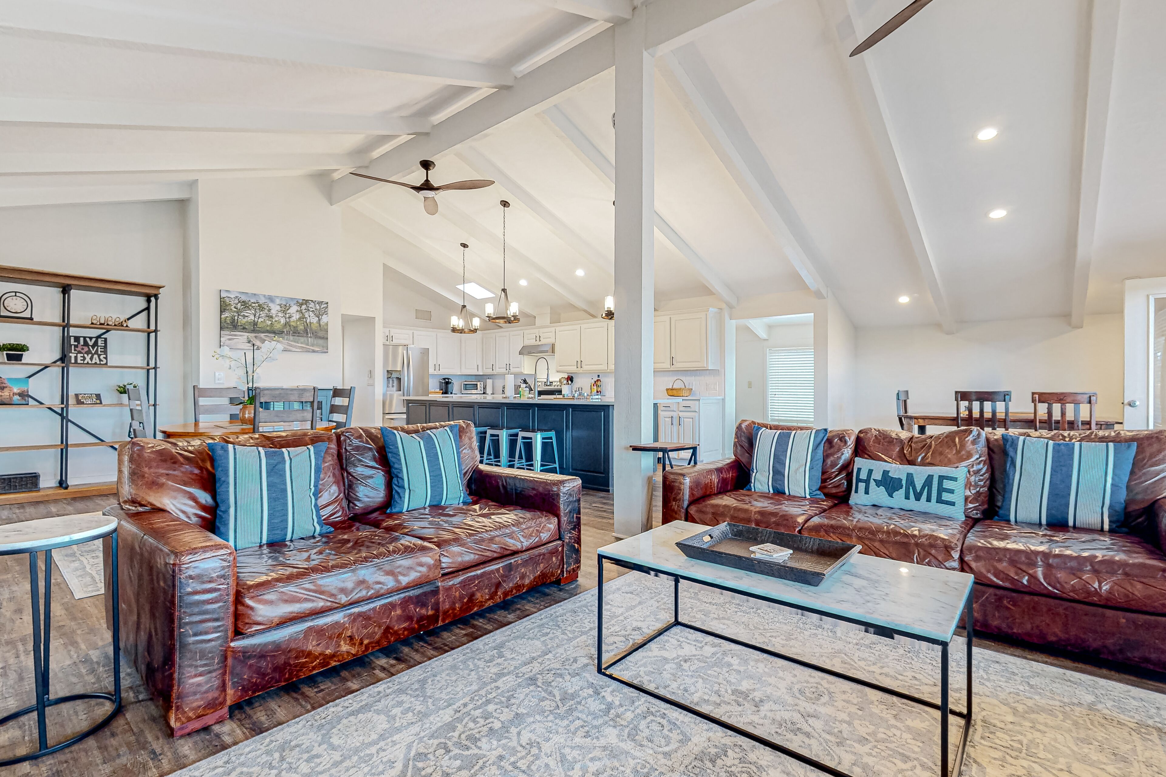 Stunning dog-friendly home with game room, hot tub, water view, & W/D