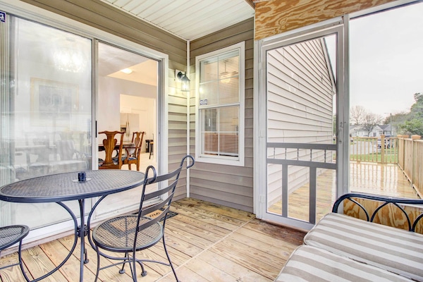 Savannah Vacation Rental | 3BR | 2BA | Stairs Required for Access | 1,241 Sq Ft