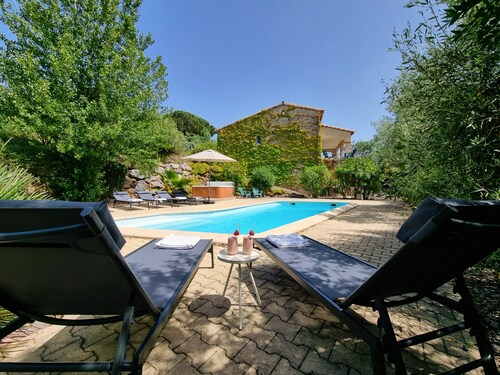 Spacious villa with private pool in Caunes