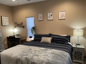 2 bedrooms, iron/ironing board, free WiFi, bed sheets
