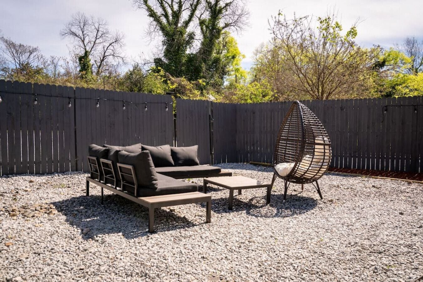 Enceinte de l’hébergement