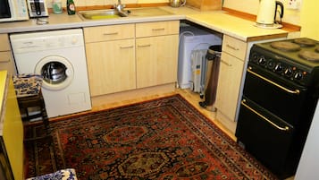 Fridge, microwave, ice maker