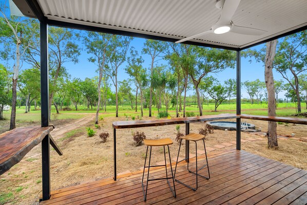 Restaurante al aire libre