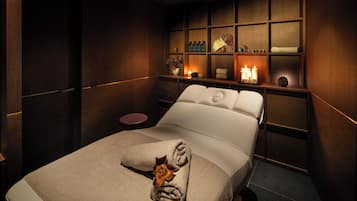 Aromaterapia y masajes con piedras calientes