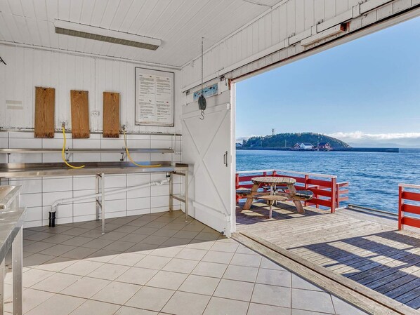 Hus | Udsigt fra overnatningsstedet