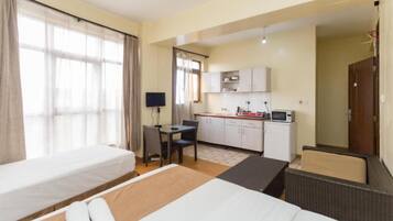 Executive Studio | Blackout drapes, free WiFi