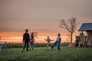 Overnatningsstedets område