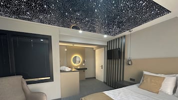 浪漫雙人房 | 1 間睡房、埃及棉床單、高級寢具、Select Comfort 床墊