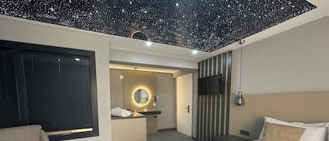 Romantisches Doppelzimmer | 1 Schlafzimmer, Bettwäsche aus ägyptischer Baumwolle