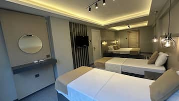 家庭四人房 | 1 間臥室、埃及棉床單、高級寢具、Select Comfort 床墊