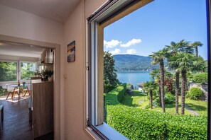 Family Villa, 2 Bedrooms, 2 Bathrooms, Lakeside (Al Pontile Di Caslano) | View from room