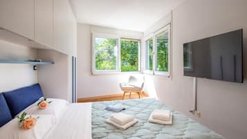 2 Schlafzimmer, Bügeleisen/Bügelbrett, kostenloses WLAN, Bettwäsche