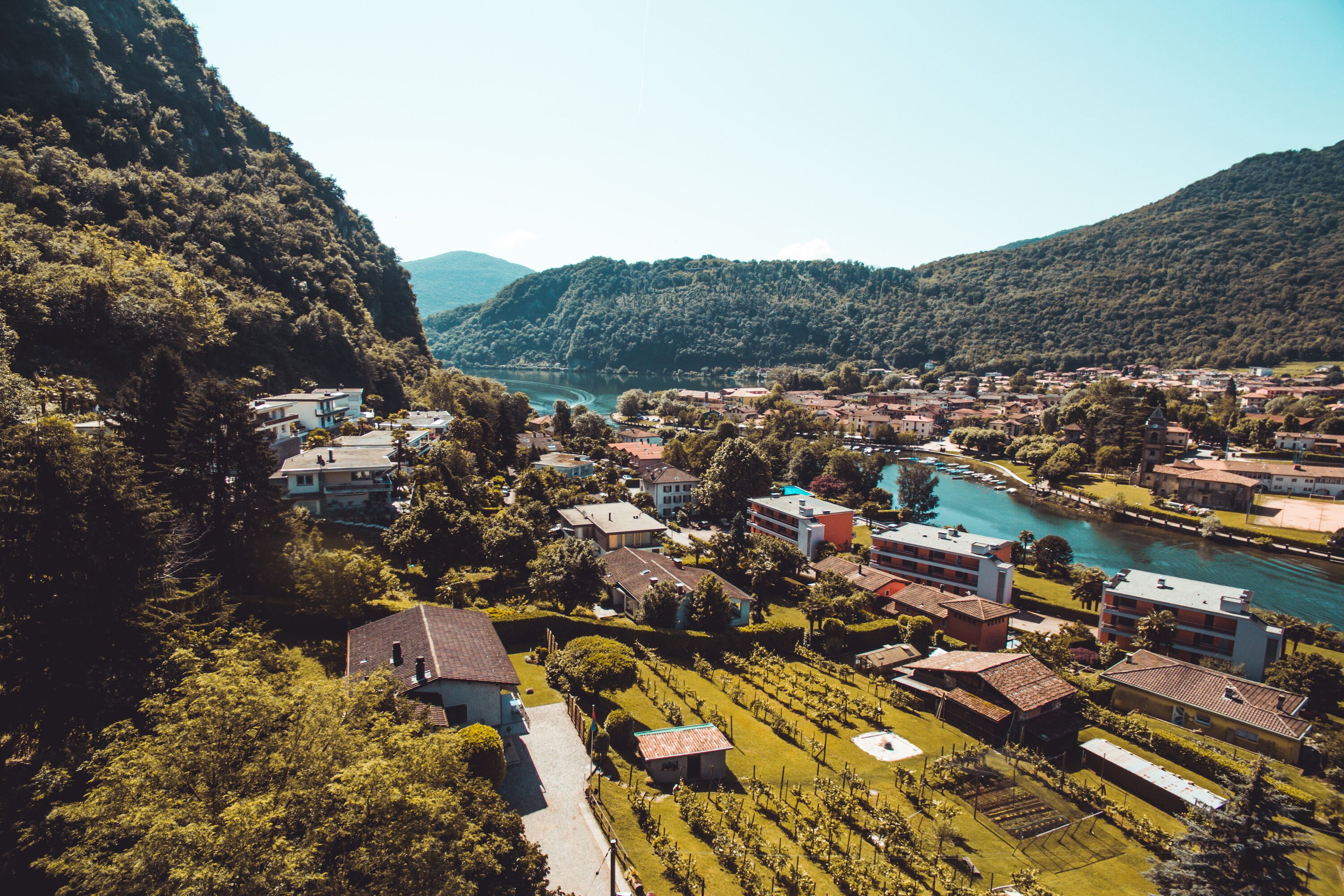 Vue aérienne
