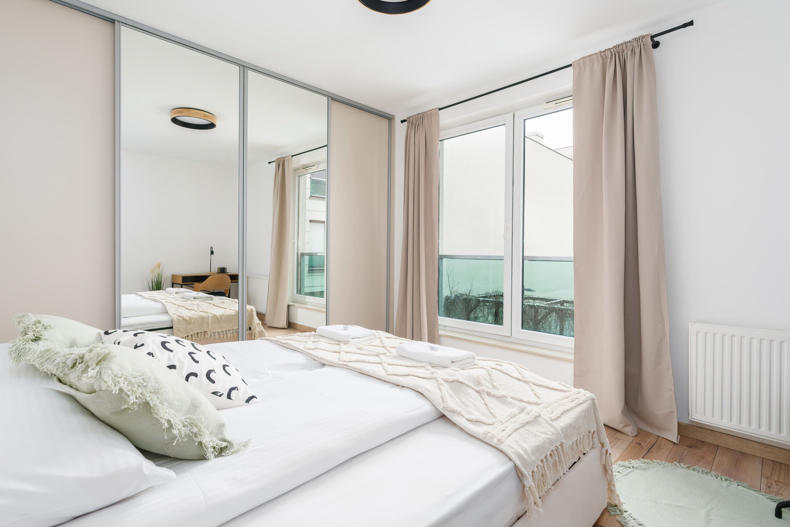 1 bedroom, desk, iron/ironing board, WiFi