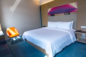 In-room safe, blackout curtains, iron/ironing board, free WiFi