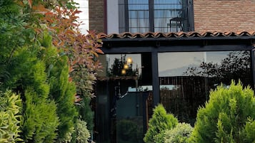 Vue depuis l’hébergement