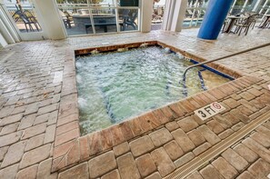Indoor pool, a heated pool