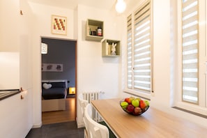 Appartamento Design | Cucina privata | Microonde, forno, piano cottura, lavastoviglie