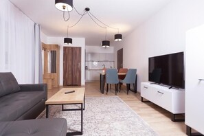 Superior Studio Suite | In-room safe, desk, iron/ironing board, free WiFi - Flauta Niechorze  (Rewal)