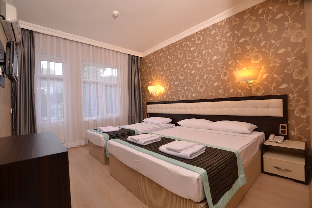 Standard Twin Room | Minibar, WiFi (surcharge), bed sheets
