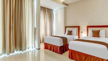 Superior İki Ayrı Yataklı Oda | 1 yatak odası, masa, dizüstü bilgisayar çalışma alanı