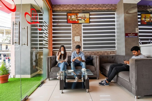 Lobby sitting area