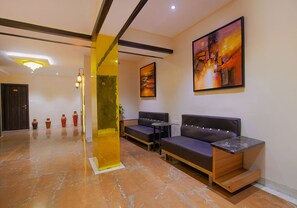 Sala de estar en el lobby