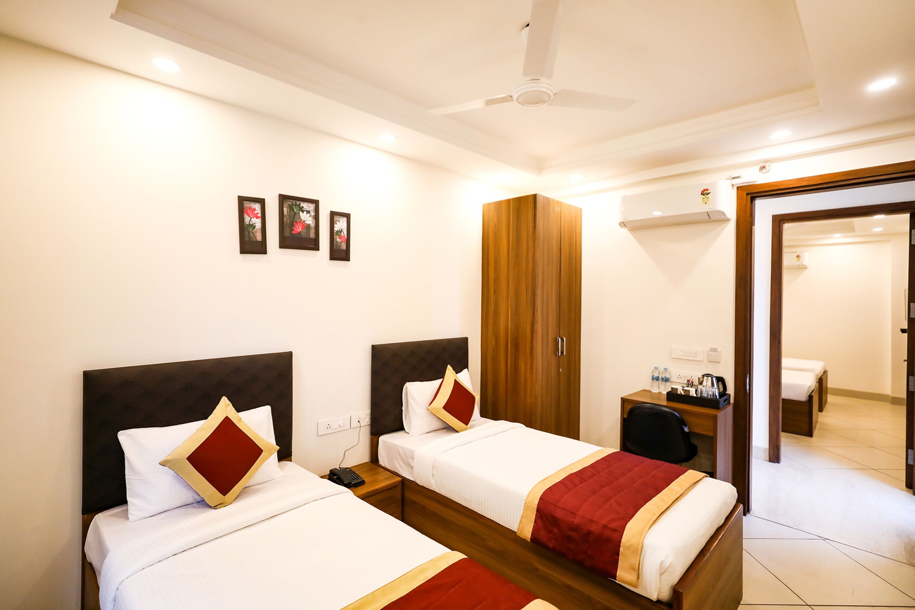 프리미엄룸 | 이집트산 면 시트, 고급 침구, 객실 내 금고, 책상