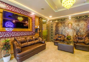 Sala de estar en el lobby