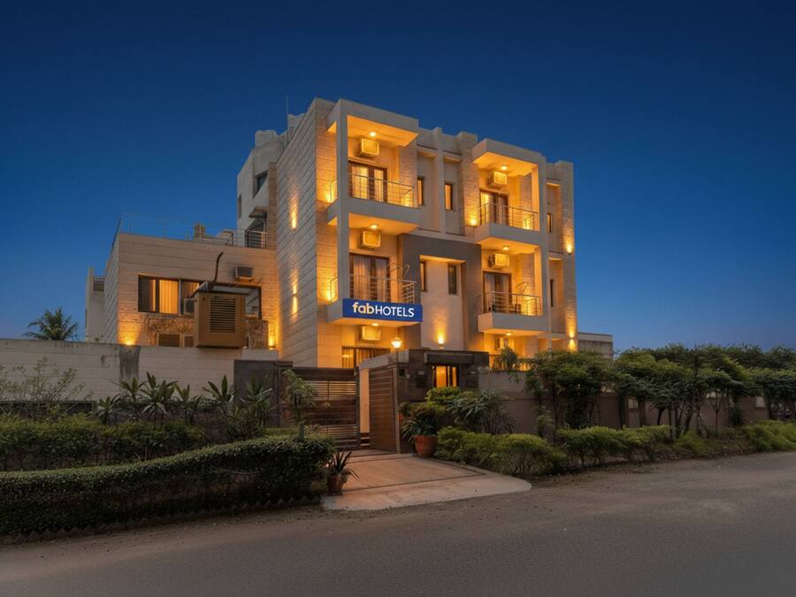 Entrada de la propiedad