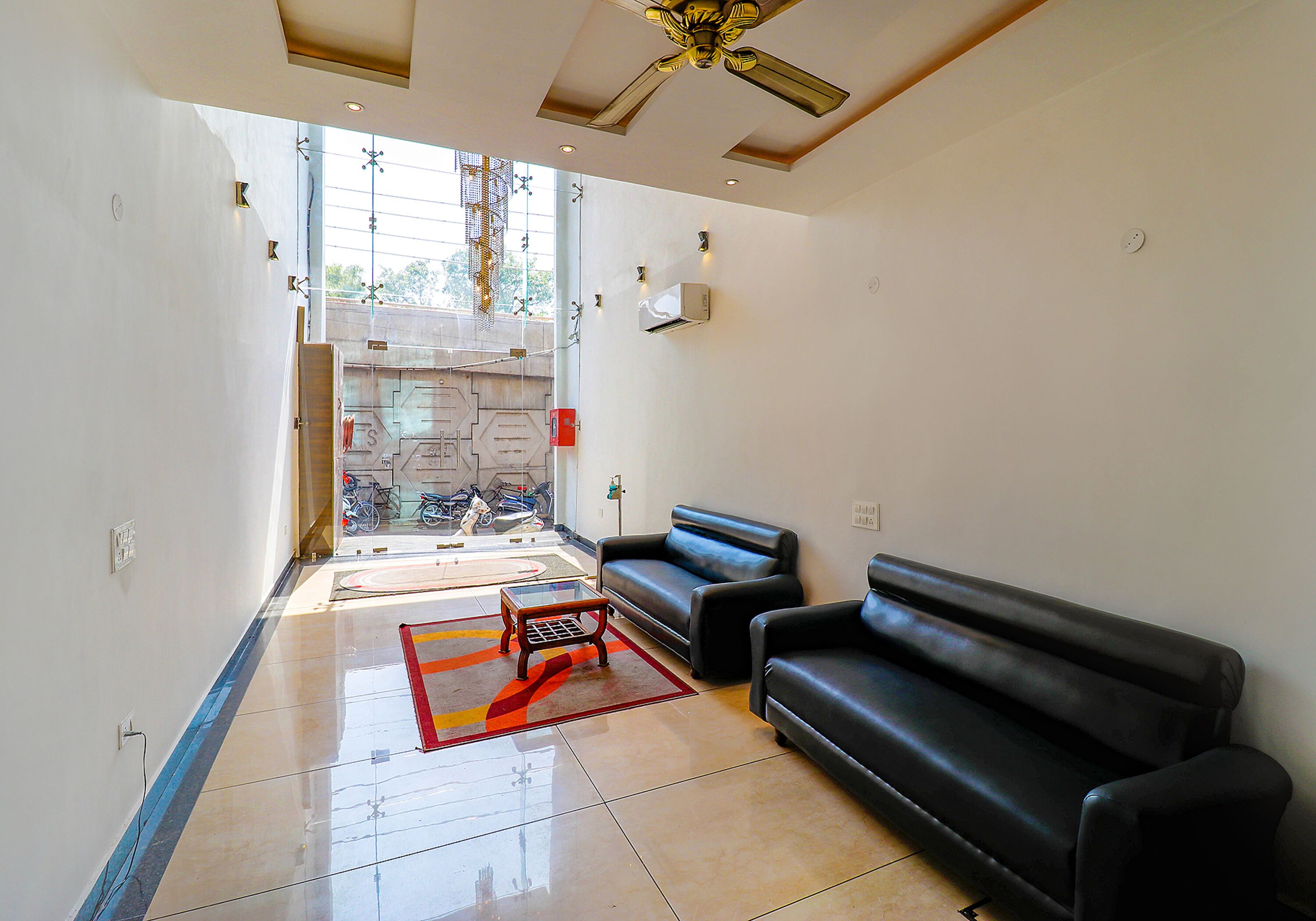 Sala de estar en el lobby