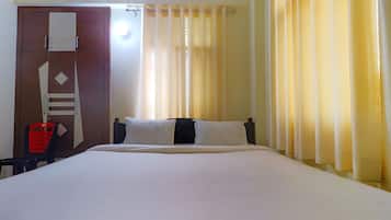 Phòng Deluxe | Bộ trải giường bằng vải cotton Ai Cập, bộ đồ giường cao cấp