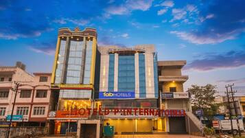 Voorkant van accommodatie