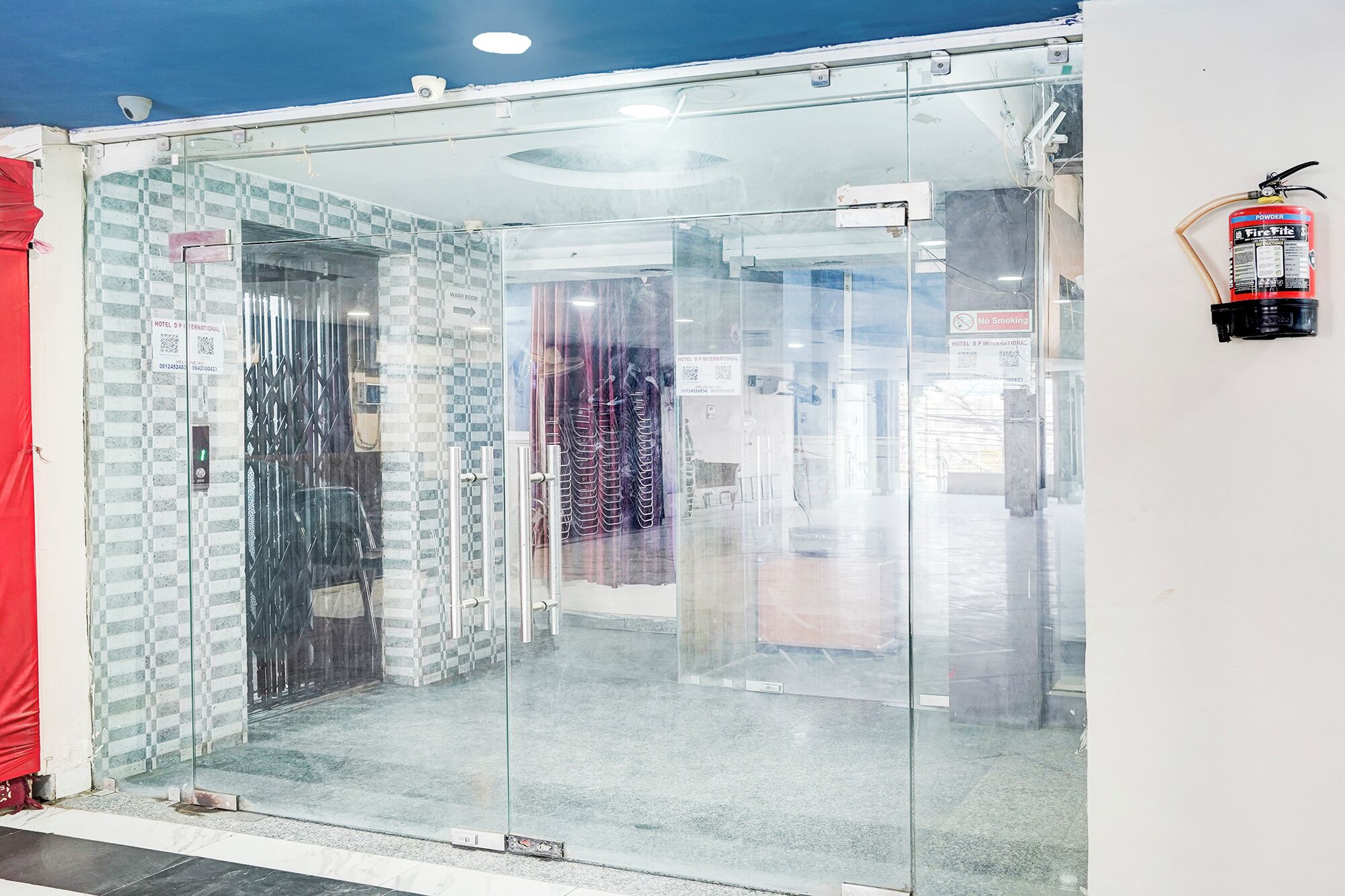 Entrada de la propiedad