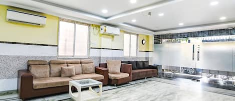 Sala de estar en el lobby
