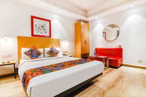Deluxe Room | Egyptian cotton sheets, premium bedding, in-room safe, desk - Fabhotel Suncitel (Barakpur)