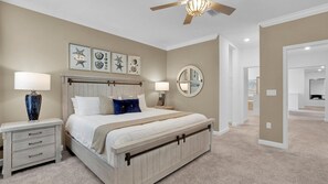 6 bedrooms, laptop workspace, iron/ironing board, bed sheets - Rent the Perfect 6 Bedroom House on Storey Lake Resort, Orlando House 6158 (Kissimmee)