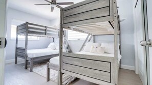 3 bedrooms, iron/ironing board, free WiFi, bed sheets