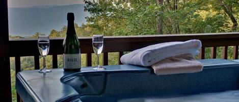 Idromassaggio all'aperto