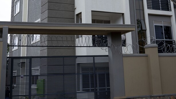 A multi-story residential building with a modern design, featuring balconies and a gated entrance. - Peaceful space, with unlimited Wi-Fi internet and free parking at the premises.. (Kampala)