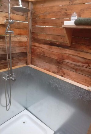 Shower, towels
