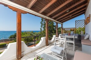 Villa, Multiple Beds | Terrace/patio - Seaside Family Villa for Weddings and Ceremonies (Rethymno)