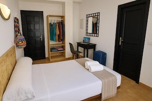 Free WiFi, bed sheets