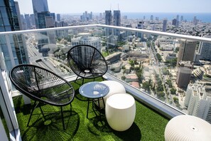 Apartment, 3 Bedrooms | View from room - YalaRent Midtown towers TLV (Tel Aviv)