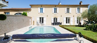 Villa 'La Maison Des Vignes' con piscina privada, terraza y Wi-Fi