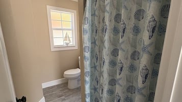 Hair dryer, towels