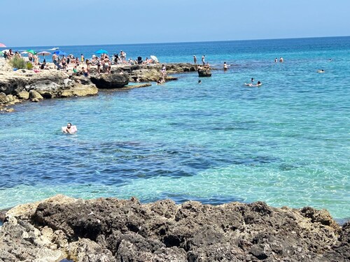 Casa del Riccio in Cozze: Seafront, Wi-Fi, Air Conditioning